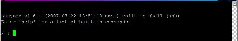 You've gained command-prompt access to your DNS-323 and can move on to the next step.